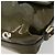 Bulgari Borsa a tracolla BVLGARI in pelle vernice Verde Oro Auth 181670A D'oro - vista 14