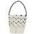 Borsa a Spalla PRADA in Pelle Bianca Auth 181616SM Bianco - vista 2