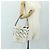 Borsa a Spalla PRADA in Pelle Bianca Auth 181616SM Bianco - vista 28