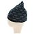 Cappello CHANEL Tweed Navy CC Auth 182058M Blu navy - vista 3