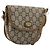 Borsa a tracolla GUCCI GG Plus Supreme PVC Beige Oro Auth ka4547 D'oro