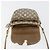 Borsa a tracolla GUCCI GG Plus Supreme PVC Beige Oro Auth ka4547 D'oro - vista 11