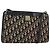 Borsa a tracolla Christian Dior Trotter Canvas Navy Gold Auth BA13143 D'oro Blu navy