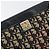 Borsa a tracolla Christian Dior Trotter Canvas Navy Gold Auth BA13143 D'oro Blu navy - vista 18