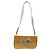 Borsa a tracolla PRADA in pelle vernice Giallo Argento Auth 180190 - vista 13