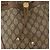 Borsa GUCCI GG Supreme Web Sherry Line PVC Beige Oro 41 02 034 Auth 181983 D'oro - vista 17