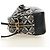 LOUIS VUITTON Monogram Jaguar Deauville MINI Bag Black M57205 LV Auth 181427M Nero - vista 3