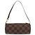 LOUIS VUITTON Damier Ebene Papillon Pouch LV Auth 182825 - vista 2