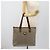 Borsa Tote GUCCI GG Plus Supreme Web Sherry Line PVC Beige Rosso Verde Auth 182365 - vista 20