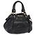 Borsa Miu Miu in pelle 2 modi Nero Oro Auth 181913 D'oro
