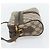 Borsa GUCCI GG Supreme Web Sherry Line PVC Beige Oro 56 02 004 Auth 181982 D'oro - vista 3