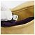 Bolsa Miu Miu Matelasse de couro 2way Yellow Gold Auth 182016V Dourado Amarelo - vista 12