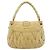 Bolsa Miu Miu Matelasse de couro 2way Yellow Gold Auth 182016V Dourado Amarelo - vista 2