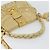 Bolsa Miu Miu Matelasse de couro 2way Yellow Gold Auth 182016V Dourado Amarelo - vista 7