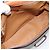 Céline Borsa a Spalla CELINE Macadam Canvas PVC Pelle Marrone Oro Auth ka4468 D'oro - vista 10