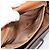 Céline Borsa a Spalla CELINE Macadam Canvas PVC Pelle Marrone Oro Auth ka4468 D'oro - vista 11