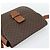 Céline Borsa a Spalla CELINE Macadam Canvas PVC Pelle Marrone Oro Auth ka4468 D'oro - vista 6