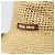 Cappello Miu Miu in Raffia M Beige Auth 182227A - vista 6