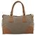 Borsa PRADA in tela e pelle marrone oro Auth 182363 D'oro - vista 2