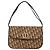 Borsa a Spalla Christian Dior Trotter Canvas Beige Oro Auth 182811 D'oro - vista 13