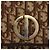 Borsa a Spalla Christian Dior Trotter Canvas Beige Oro Auth 182811 D'oro - vista 18