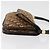 Borsa a Spalla Christian Dior Trotter Canvas Beige Oro Auth 182811 D'oro - vista 3