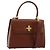 Céline Borsa CELINE in pelle 2way Marrone Oro Auth 181564A D'oro