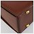 Céline Borsa CELINE in pelle 2way Marrone Oro Auth 181564A D'oro - vista 17