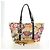 Borsa Tote FENDI Zucchino Canvas Multicolor Oro Auth 181617SAV Multicolore D'oro - vista 12