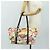 Borsa Tote FENDI Zucchino Canvas Multicolor Oro Auth 181617SAV Multicolore D'oro - vista 24