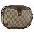 Borsa GUCCI GG Supreme Web Sherry Line PVC Beige Oro 89 02 066 Auth BA12995 D'oro