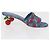 LOUIS VUITTON Monogram Denim LV x TM Lily Mule Blue 1AHLTF LV Auth 167371SAM Blau - Ansicht 22