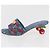 LOUIS VUITTON Monogram Denim LV x TM Lily Mule Blue 1AHLTF LV Auth 167371SAM Blau - Ansicht 23