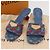 LOUIS VUITTON Monogram Denim LV x TM Lily Mule Blue 1AHLTF LV Auth 167371SAM Blau - Ansicht 37