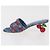 LOUIS VUITTON Monogram Denim LV x TM Lily Mule Blue 1AHLTF LV Auth 167371SAM Blau - Ansicht 5