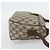GUCCI GG Supreme Web Sherry Line Tasche PVC Beige Gold 89 02 077 Auth BA13151 Golden - Ansicht 4