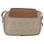 Borsa a tracolla Christian Dior Honeycomb Canvas PVC Beige Argento Auth BA13067 - vista 2