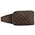 LOUIS VUITTON Bolsa de Ombro Damier Ebene Geronimos N51994 LV Auth 171270
