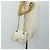 Borsa a Spalla con Catena PRADA Nylon Bianco Oro Auth 181426V D'oro - vista 26
