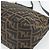 FENDI Zucca Canvas Mamma Baguette Borsa a Spalla Nero Marrone Auth 181898V - vista 16