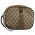 Clutch GUCCI GG Supreme Web Sherry Line in PVC Beige Oro 89 01 034 Auth 180063 D'oro