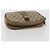 Clutch GUCCI GG Supreme Web Sherry Line in PVC Beige Oro 89 01 034 Auth 180063 D'oro - vista 5