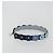 Tracolla in pelle FENDI 31.9" Navy Auth 181881M Blu navy - vista 3