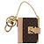 LOUIS VUITTON Monogram Couverture Carnepol Bag Charm M00992 LV Auth 167343SM Monogramma - vista 13