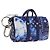 LOUIS VUITTON Monogram Bandana Porte Cles Pouch Bag Charm MP3337 Auth 167351SM Bianco Blu