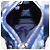 LOUIS VUITTON Monogram Bandana Porte Cles Pouch Bag Charm MP3337 Auth 167351SM Bianco Blu - vista 19