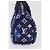 LOUIS VUITTON Monogram Bandana Porte Cles Pouch Bag Charm MP3337 Auth 167351SM Bianco Blu - vista 3
