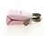 LOUIS VUITTON LV Mini Shopper Bag Charm in Pelle Rosa M03136 LV Auth 181449SM - vista 7