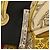 Hermès HERMES Carré 90 Sciarpa "ETRIERS" Seta Oro Autentico 182548M D'oro - vista 25