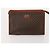 Céline Clutch CELINE in tela Macadam PVC e pelle 5 Set Marrone Beige Auth 180889 - vista 12